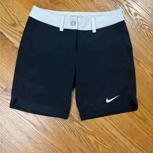 Nike Black and White Athletic Shorts